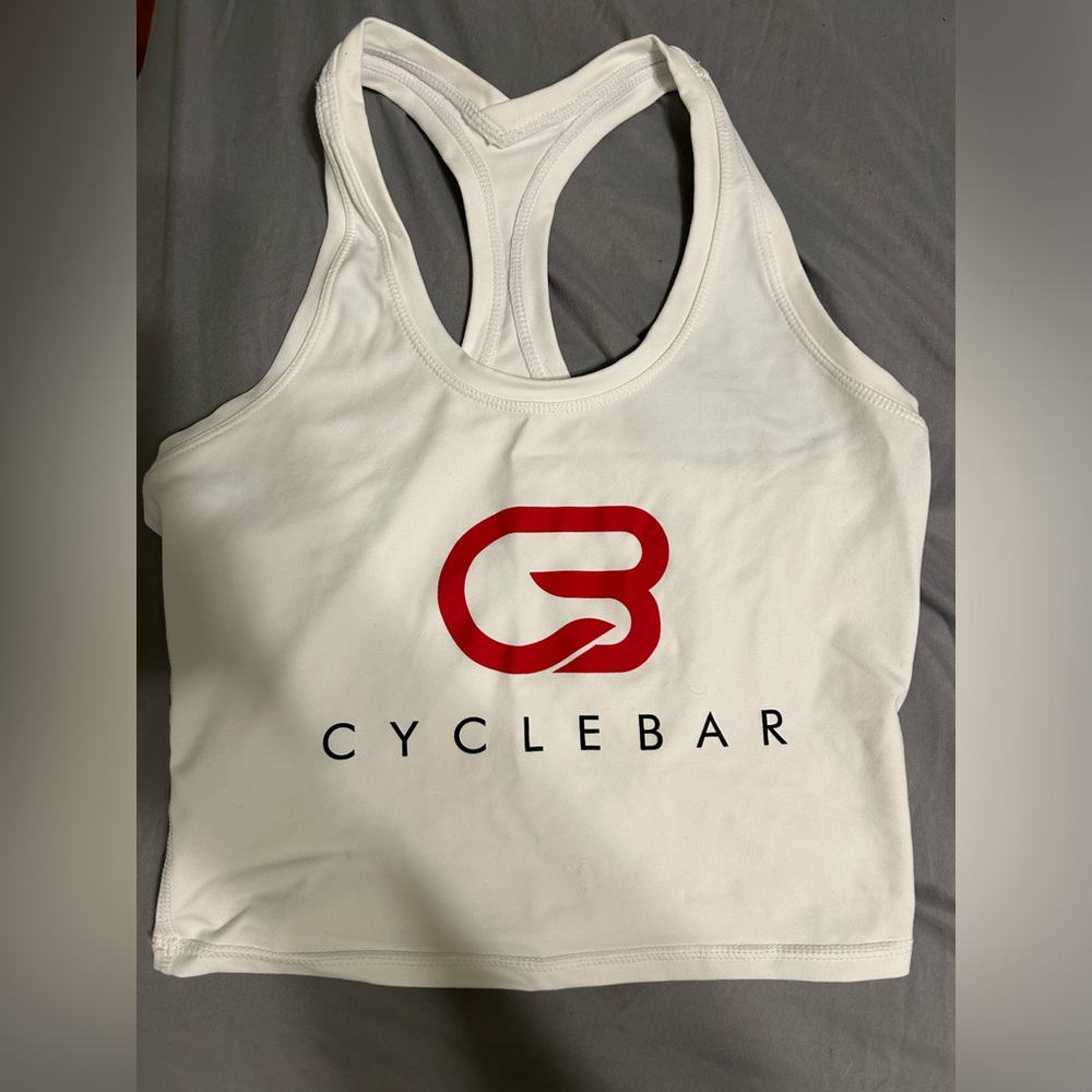 CYCLEBAR spandex logo tank